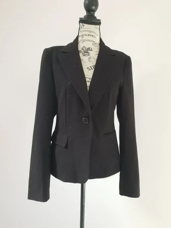 Blazer noir ajusté / Veste de costume Pimkie – Taille 38 / 40 (M/L)